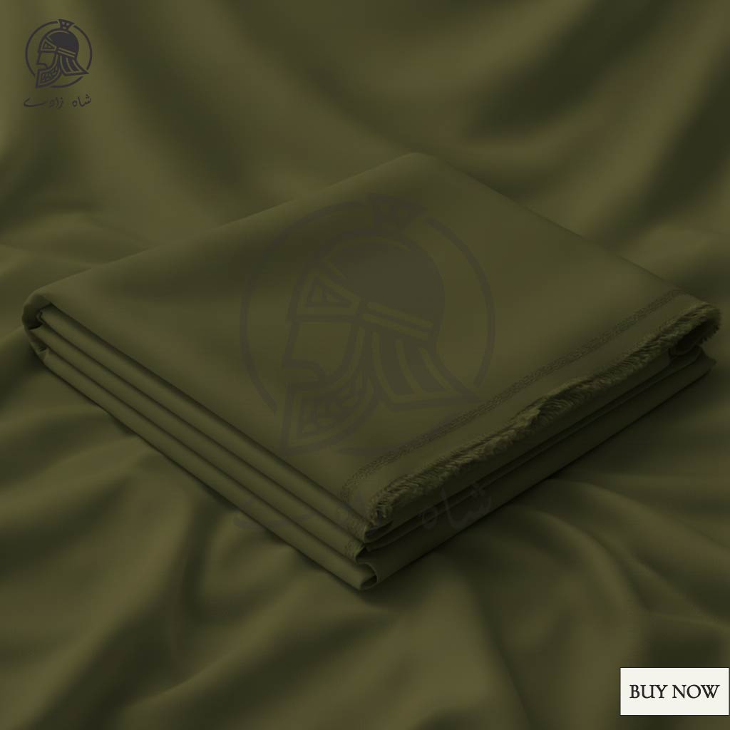Un-Stitched Men’s Suit: BOSKI (Olive Green / Army Green)