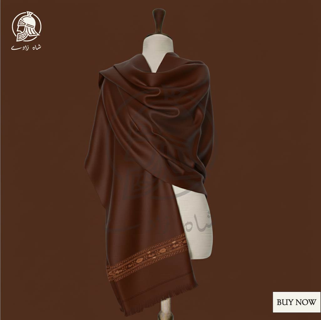 Men’s Woolen Shawl (Chocolate Brown / Coffee)